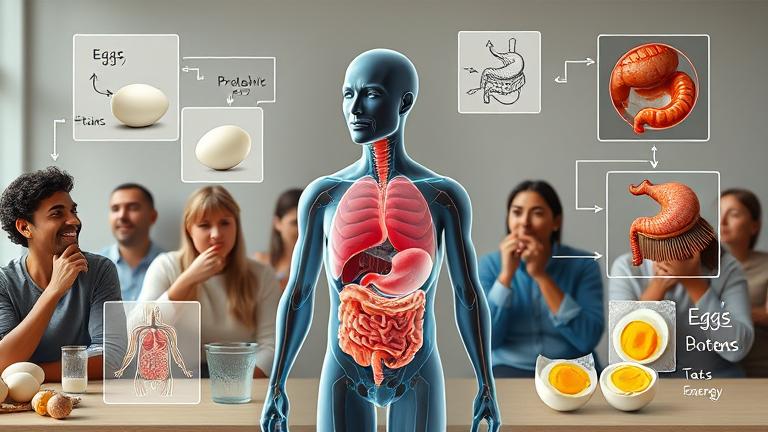 what happens to your body when you eat hard boiled eggs?