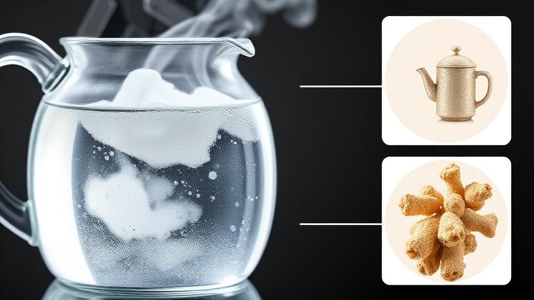 why does boiled water turn cloudy?