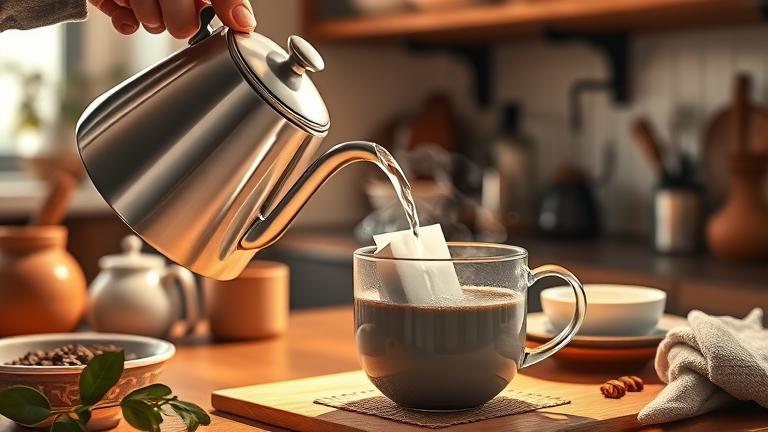 should you pour boiling water on tea?