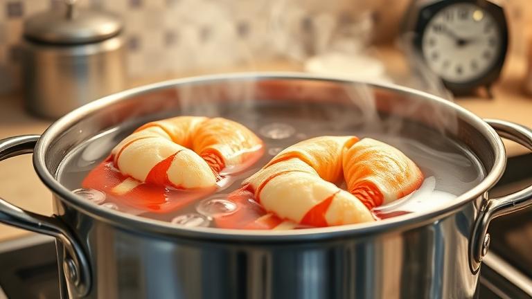how long boil frozen lobster?