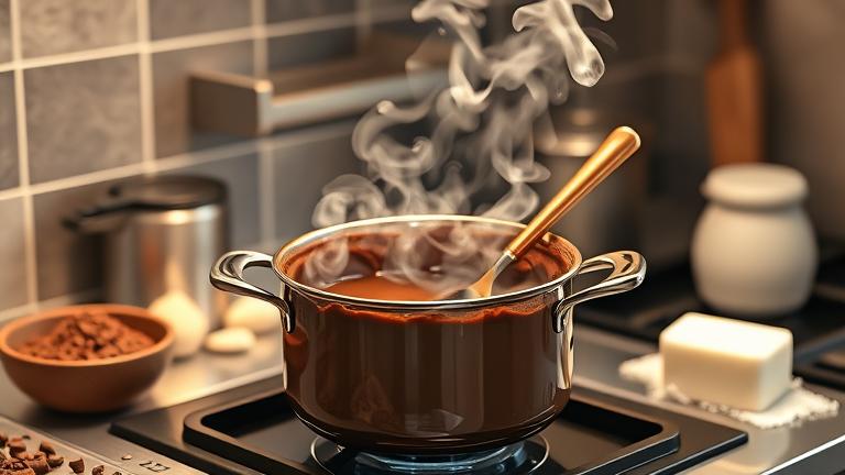 what happens if you boil chocolate?