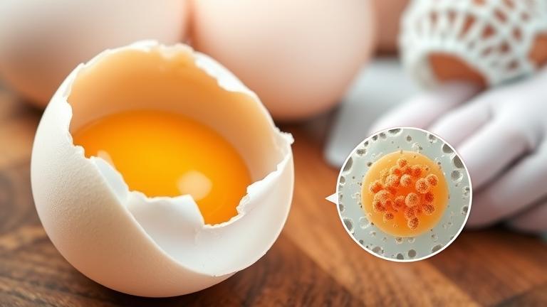 how likely is it to get salmonella from raw eggs?