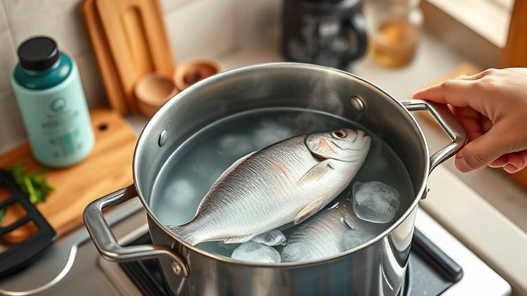 how do i boil fish?