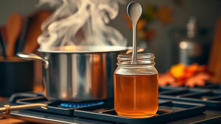 can you boil maple syrup?