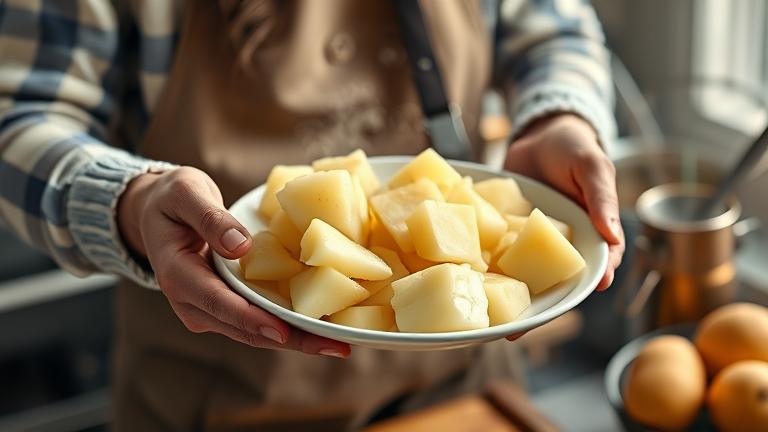 how do you fix over boiled potatoes?