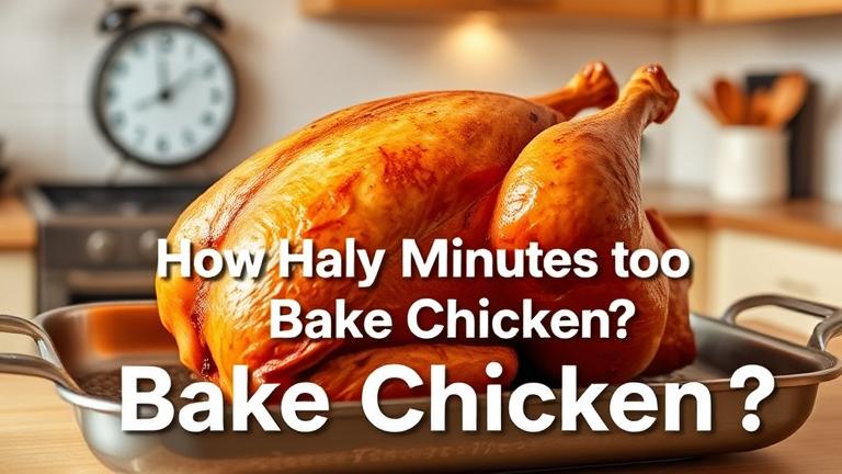 how many minutes do you bake chicken?