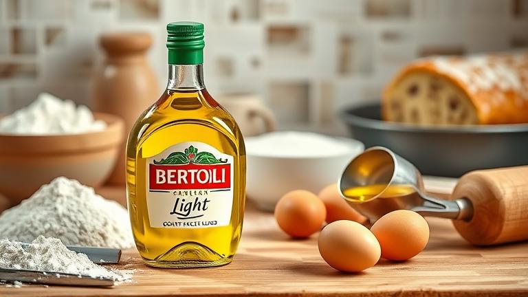 is bertolli light suitable for baking?