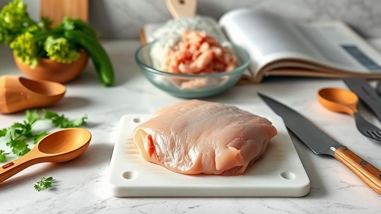 how do i cook minced chicken breast?
