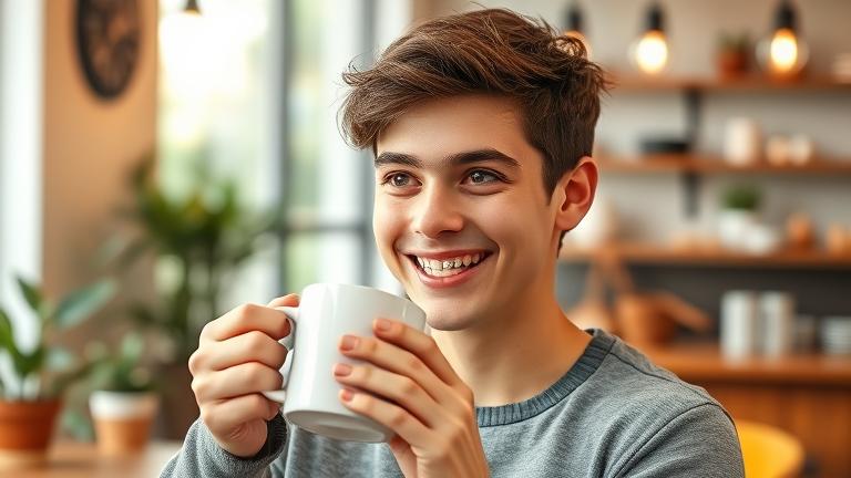 can i drink coffee with braces?