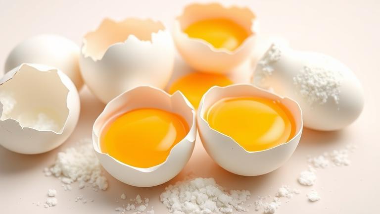what does baking soda do to eggs?