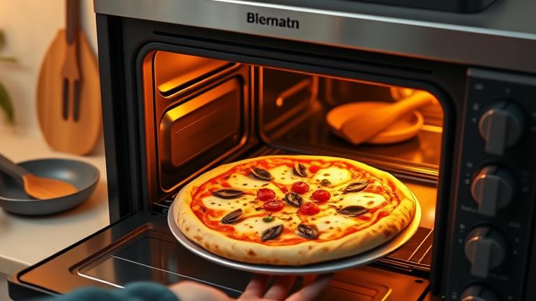 how do you cook pizza in a regular oven?