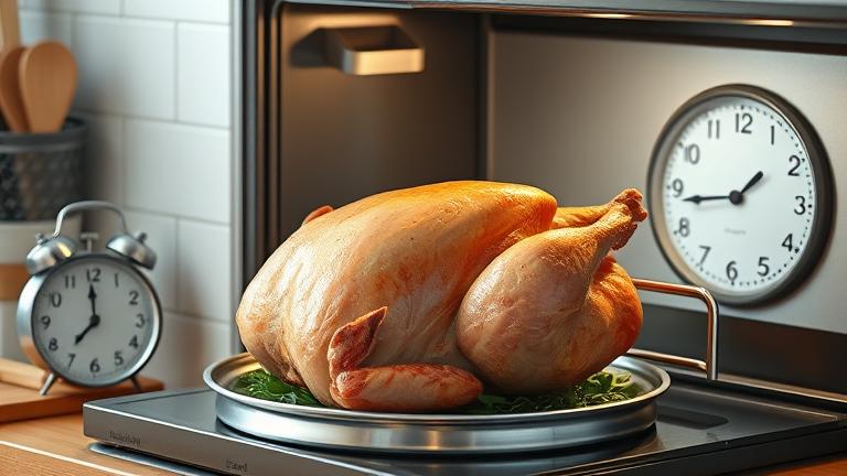 how long does it take to cook a 4 pound turkey?