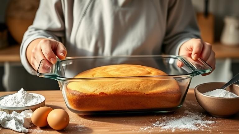 is it okay to bake cake in a glass pan? - Test Food Kitchen