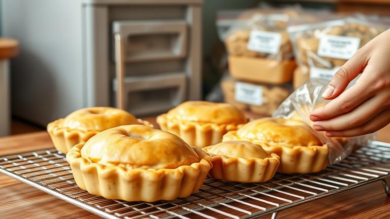 how do you freeze meat pies after baking?