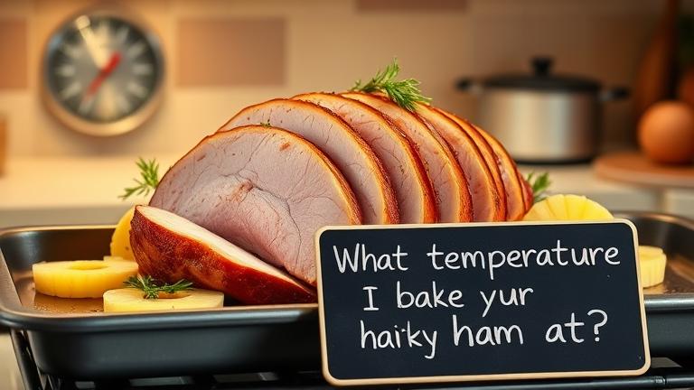 what temperature should i bake my ham at?