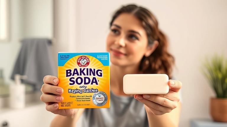can you use baking soda instead of soap?