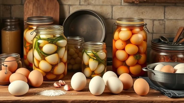how to preserve eggs?