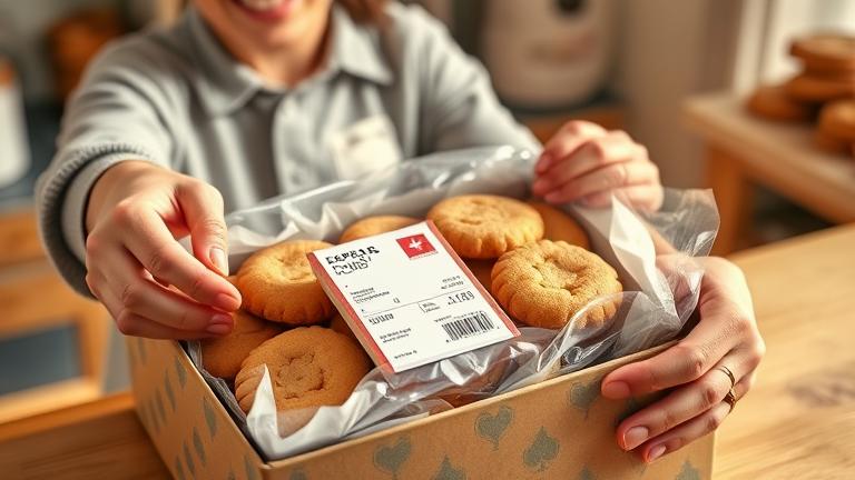 how do i ship home baked cookies?