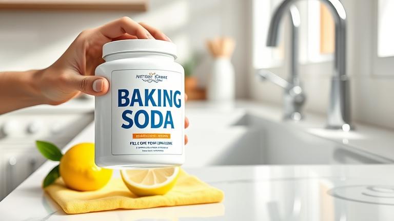 can baking soda used for cleaning?