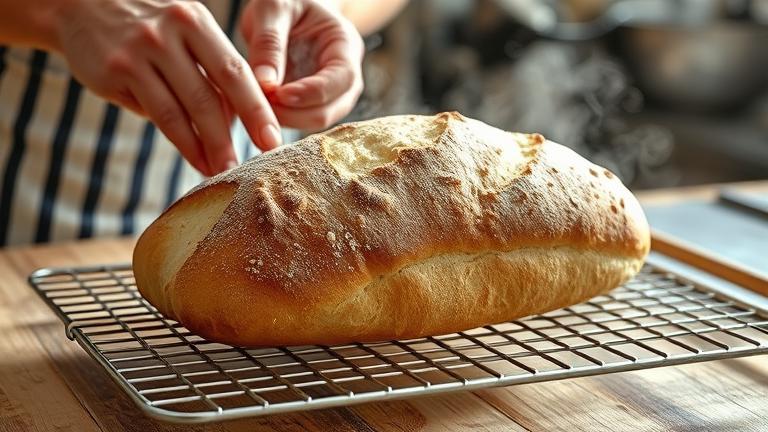 what is the importance of cooling bread properly after baking?