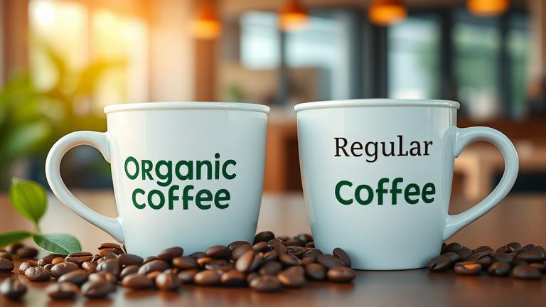 is organic coffee healthier?