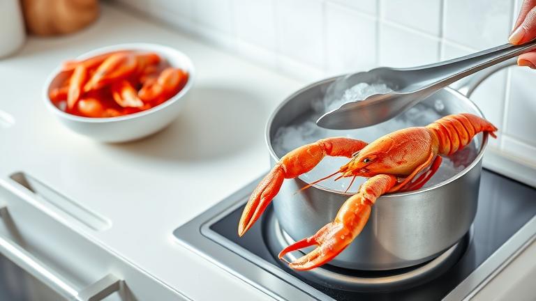 how do you cook frozen crayfish?