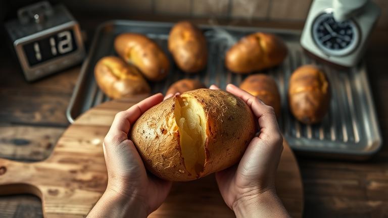 can you cook baked potatoes too long?
