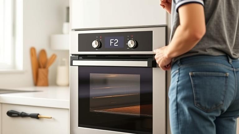 how to stop f2 on the oven?