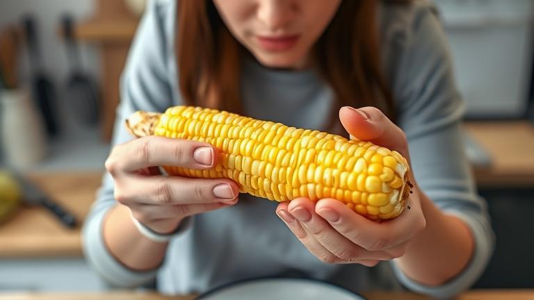 how do you tell if cooked corn on the cob is bad?