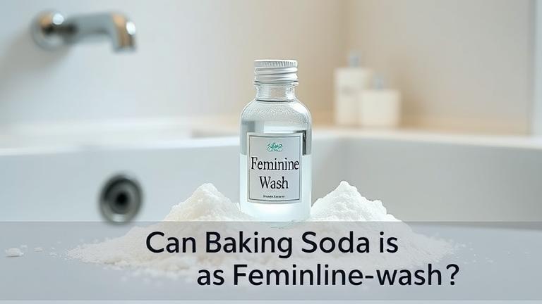 can baking soda be used as feminine wash?