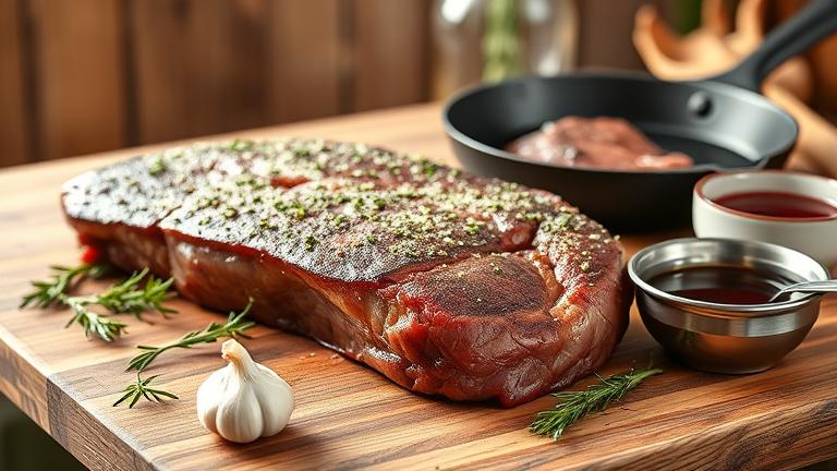 how do you cook venison without the gamey taste?
