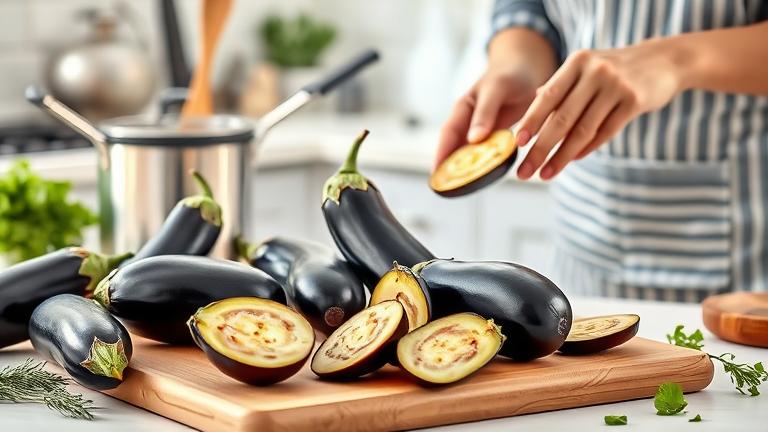 how do you cook eggplant without oil?