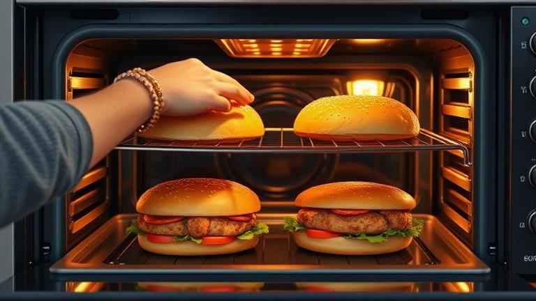 can you cook heck chicken burgers in the oven?
