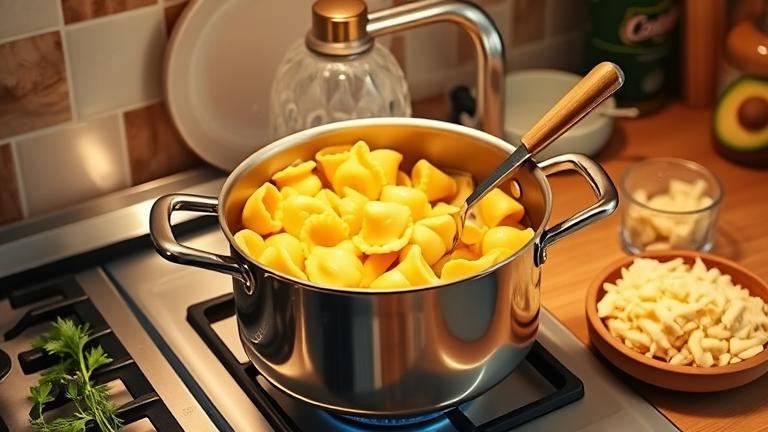 how do you cook frozen tortellini?