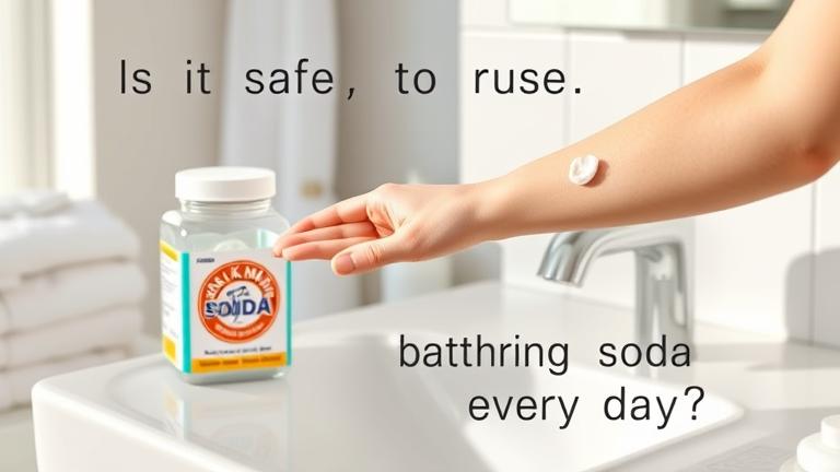 is it safe to use baking soda on body everyday?
