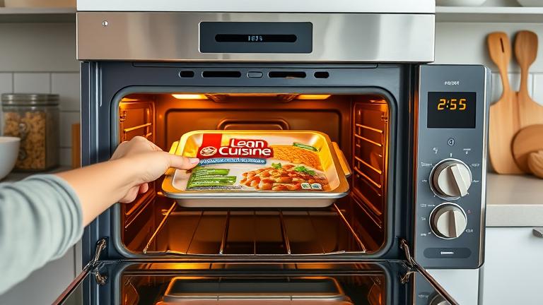 can you cook a lean cuisine in the oven?