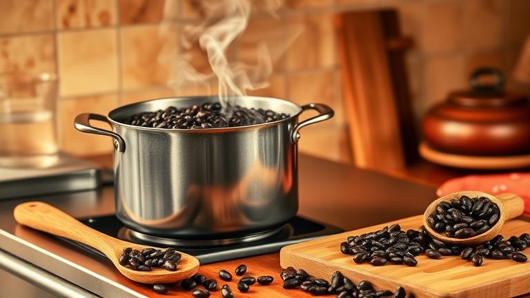 how long does it take to cook black eyed beans?