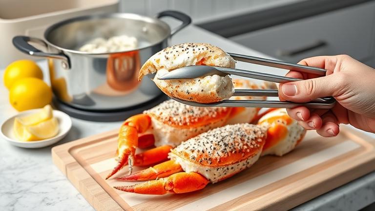 how do you cook frozen crab legs that are already cooked?
