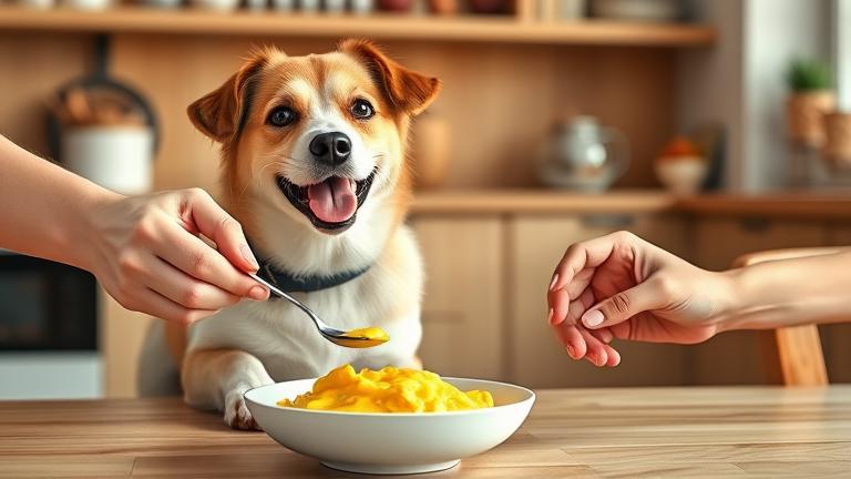can i feed my dog scrambled eggs?
