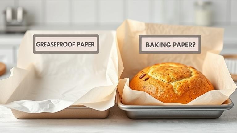 is greaseproof and baking paper the same?