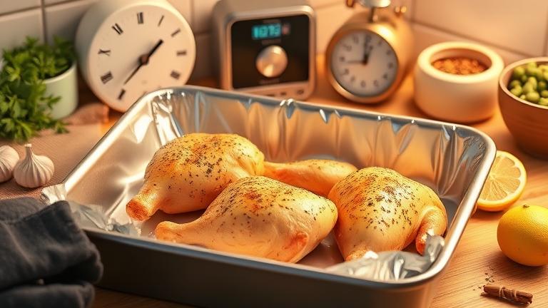 how do you bake chicken without foil?