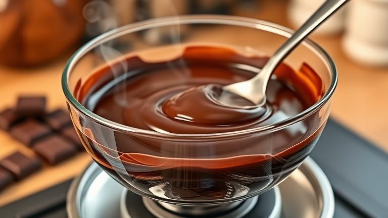 how to melt hersheys chocolate?