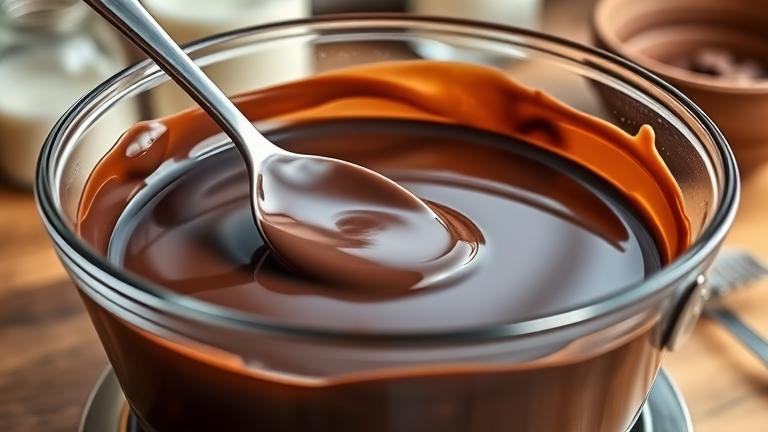 how to make melted chocolate thinner?