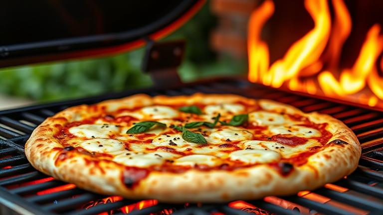 what temperature should you grill pizza?