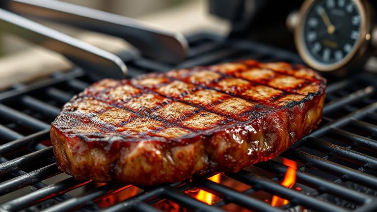 how long do you cook a 1 inch thick ribeye on the grill?