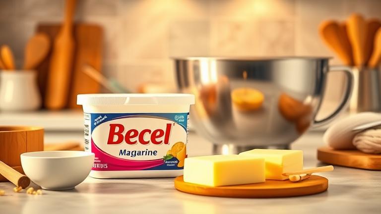 can you substitute becel for butter in baking?