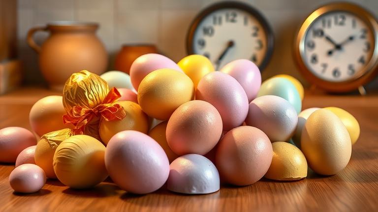 how long do chocolate easter eggs last?