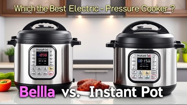 what is the best electric pressure cooker bella or instant pot?