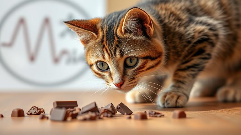 can cats die from chocolate?