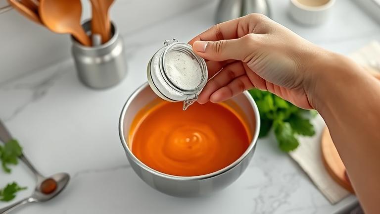 how can i thicken a sauce without cooking it?
